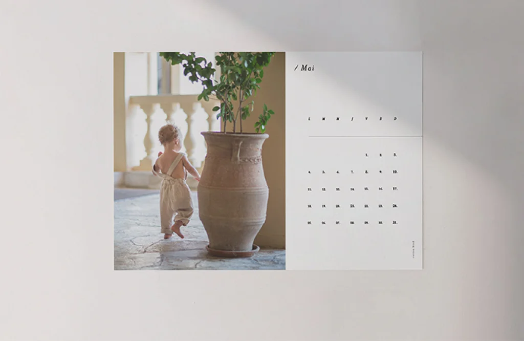 Calendrier affiche