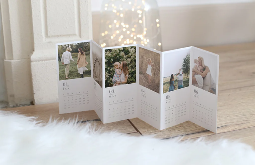 Calendrier accordéon